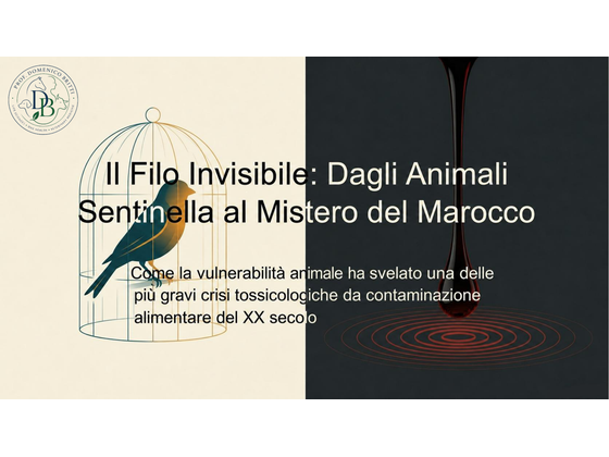 Preview of the presentation The invisible thread: from sentinel animals to the Morocco mystery