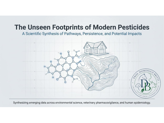 Preview of the presentation The unseen footprints of modern pesticides